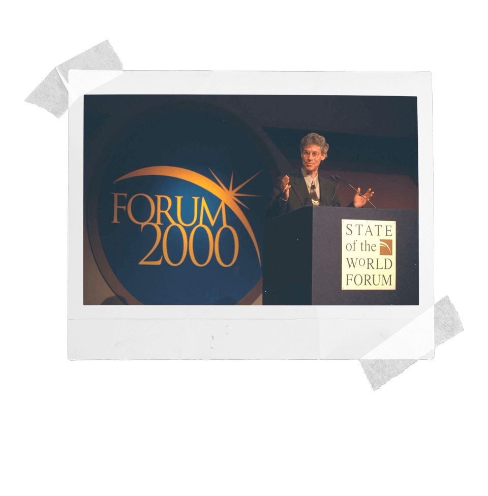 Jim Garrison at Forum 2000