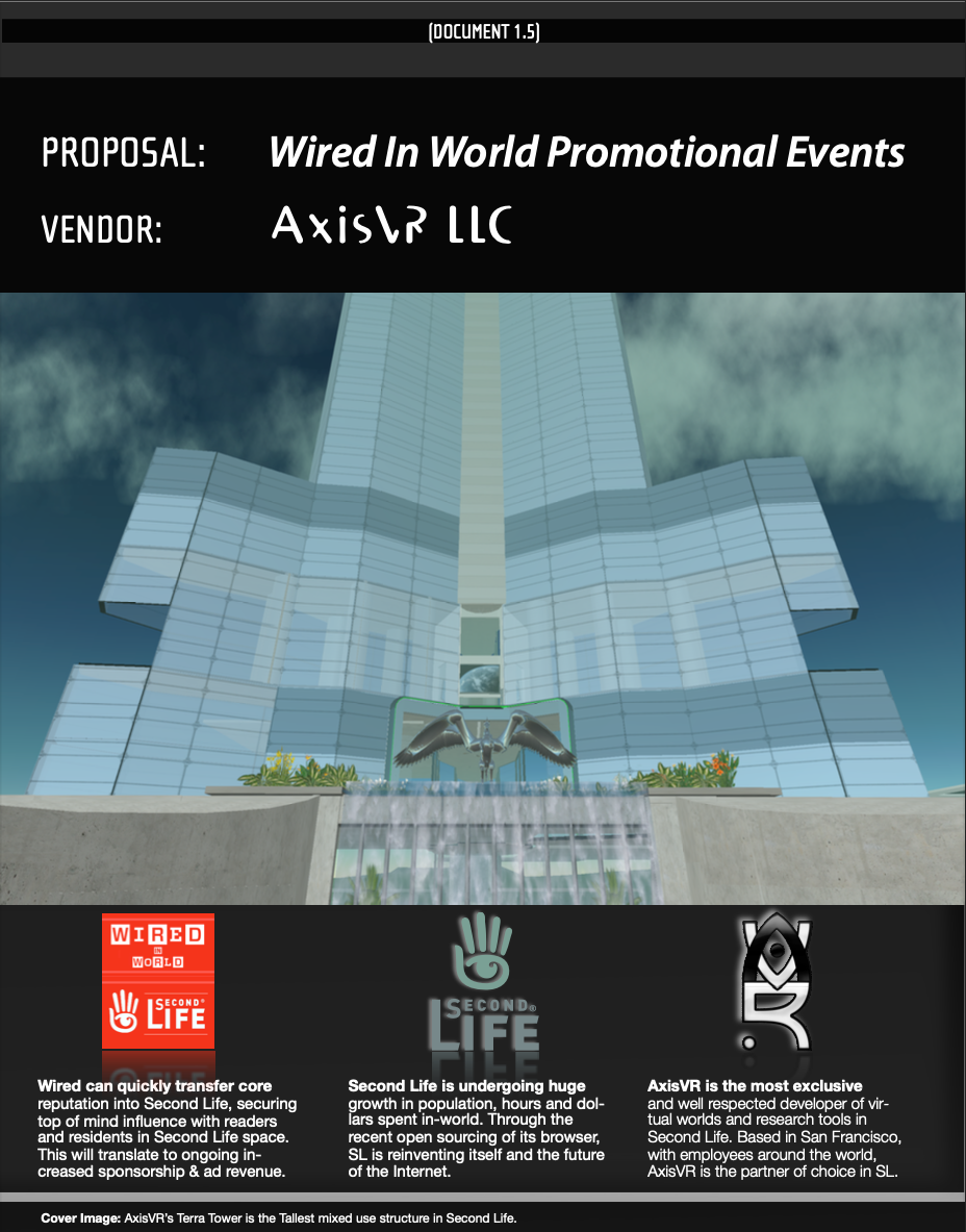 Cover art for VR Project Documentation for Wired Magazine