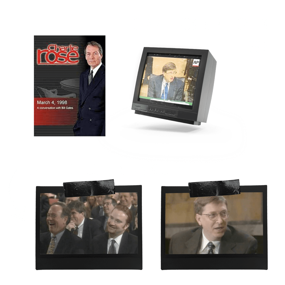 Microsoft CTA for Bill Gates Charlie Rose Interview